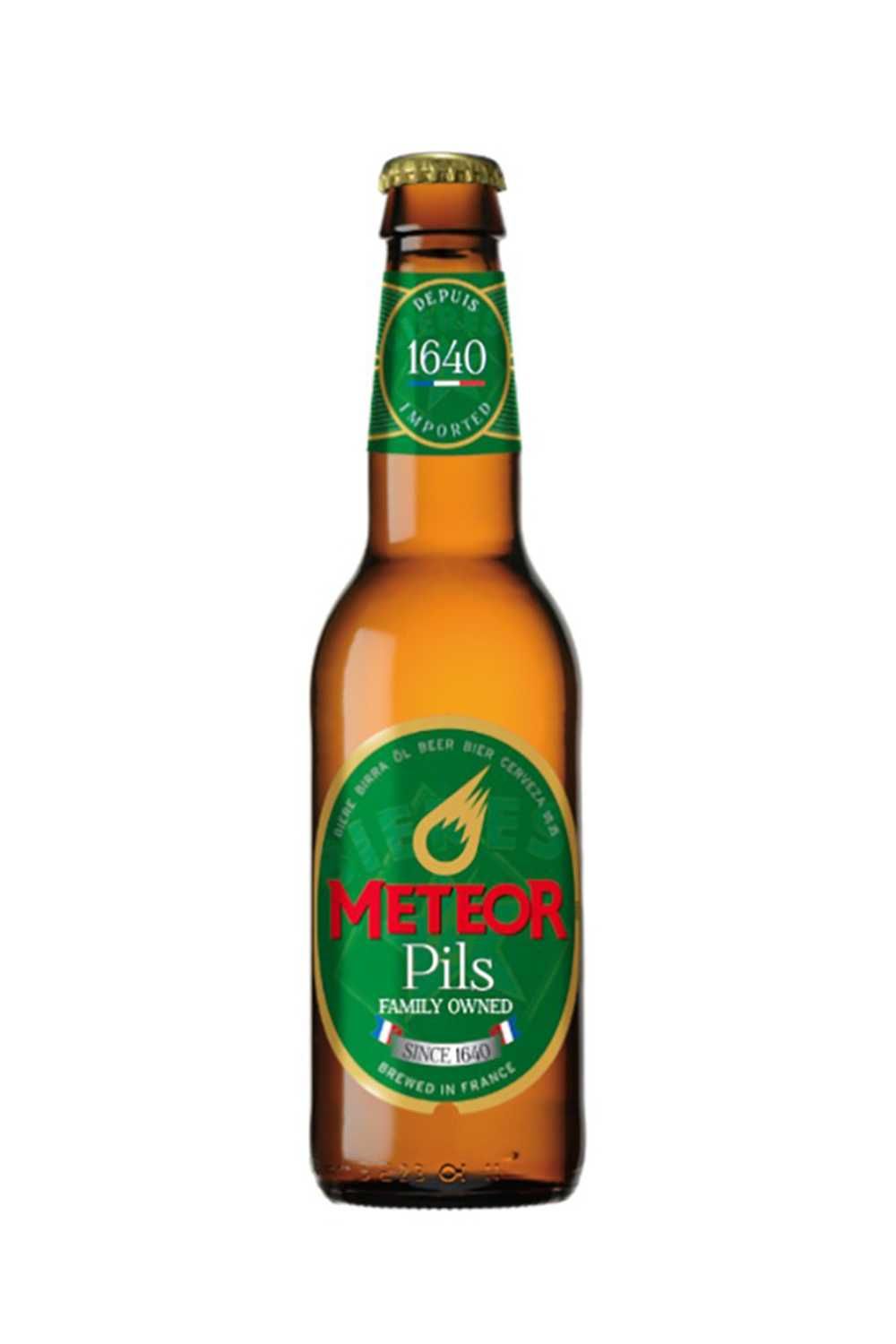 Пиво Метеор Пилс 5,0% с/т 0,33 л (Франция)
