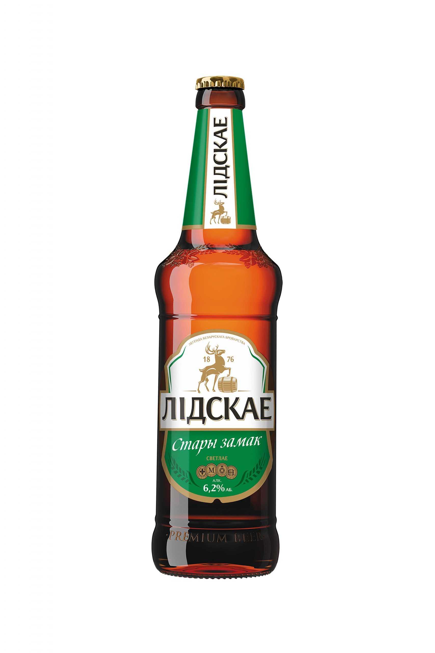 Пиво Лидское Старый замок 6,2% с/т 0,5 л (Беларусь)