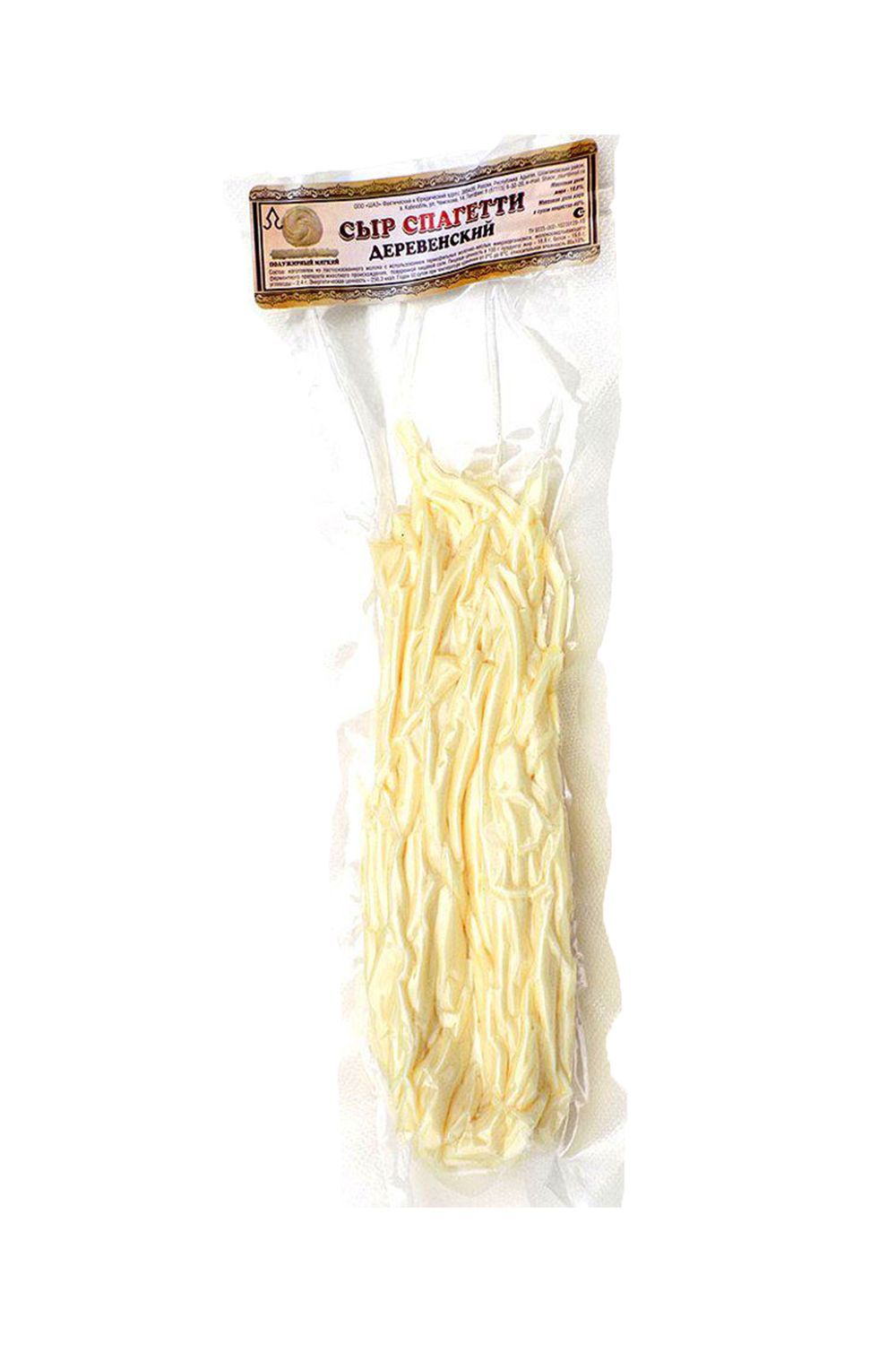 Сыр Спагетти белый (Деревенский) 100 гр