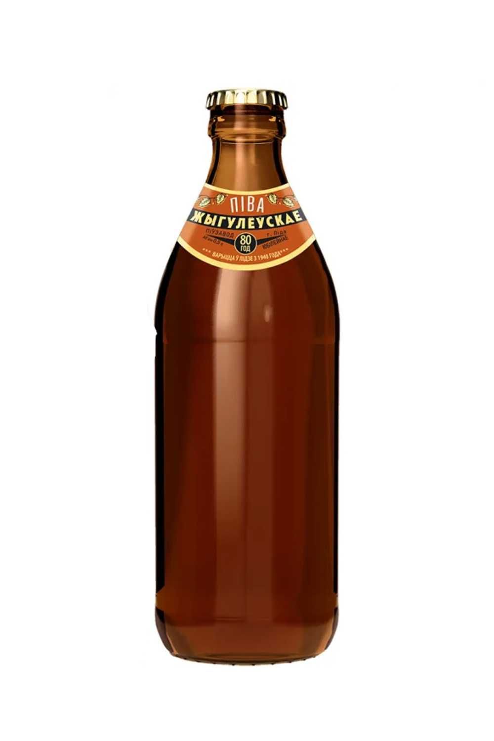 Пиво Лидское Жигулевское Юбилейное 5,5% с/т 0,5 л (Беларусь)