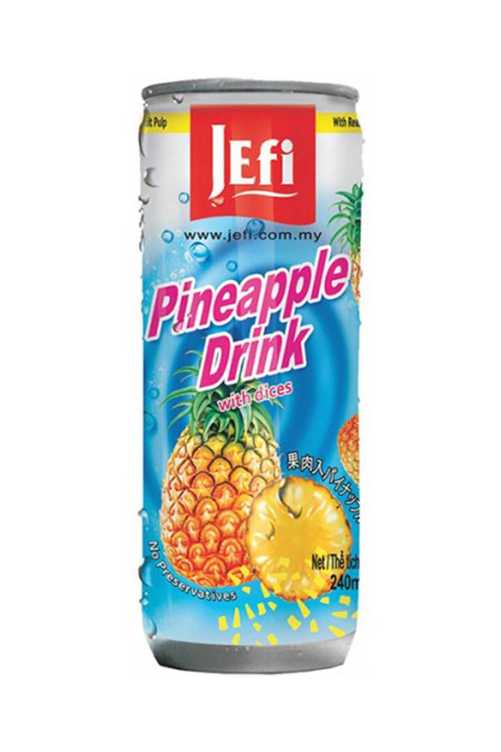 Напиток ананасовый "JEFI" ж/б 240 мл