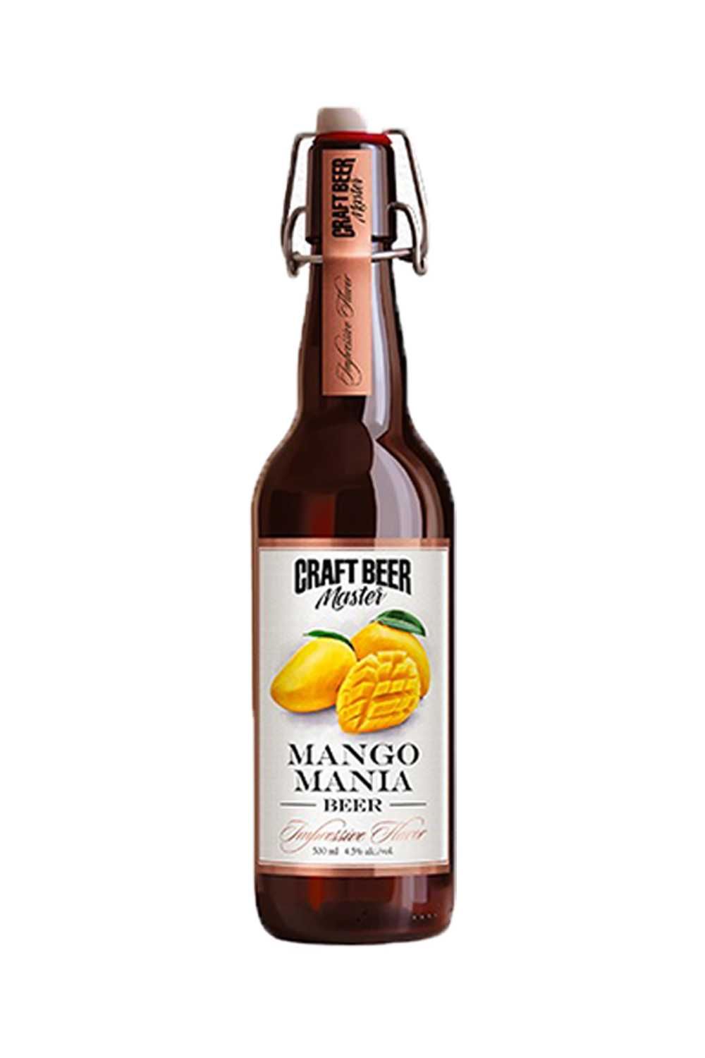 Пиво Манго мания н/ф 4,5% 0,5 с/т(Craft Beer Master)