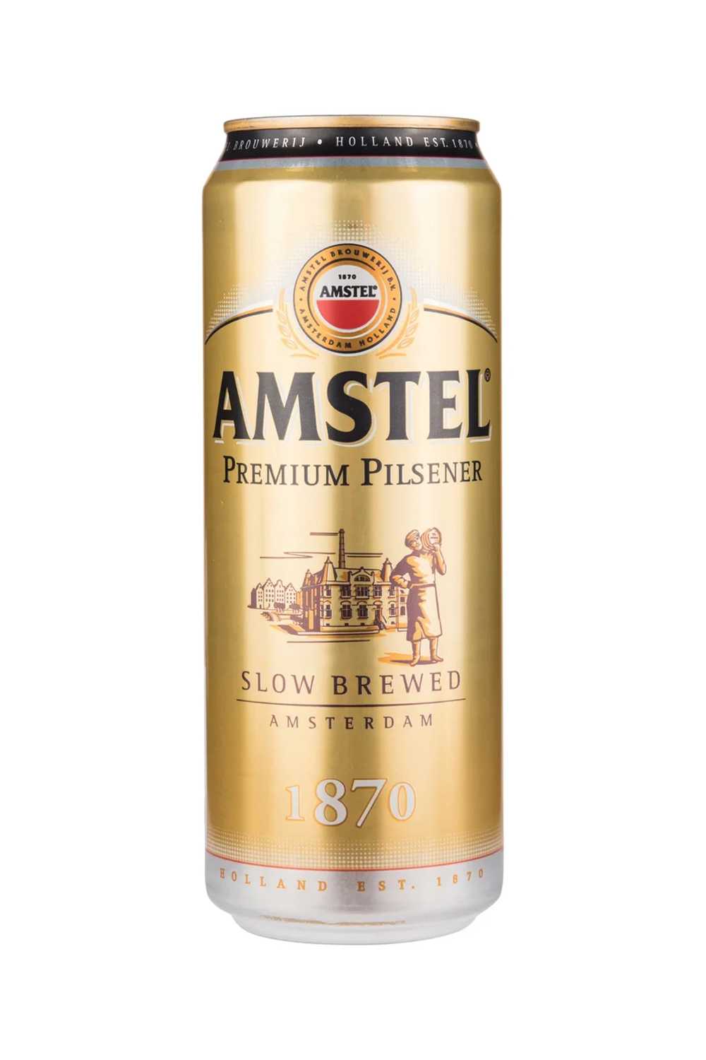 Пиво Амстел 4,8% ж/б 0,43 л