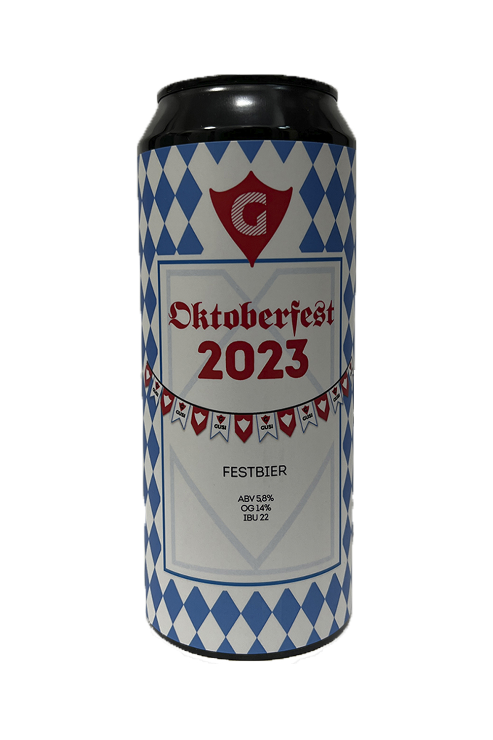 Пиво Гуси Лагер (Oktoberfest) 5,8% ж/б 0,5 л