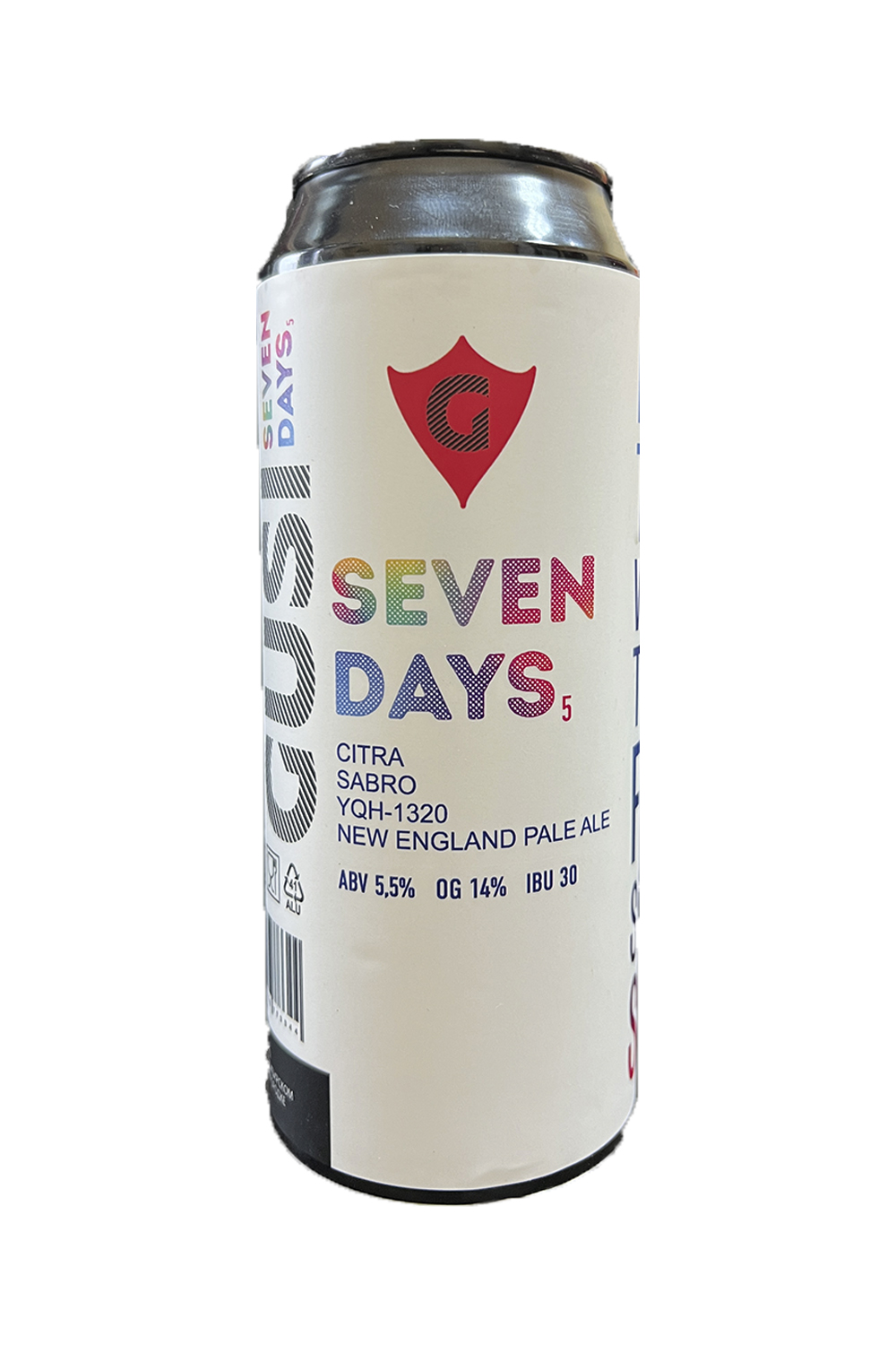  Пиво Гуси Американский Пэйл Эль (Seven Days 5) 5,5% ж/б 0,5 л
