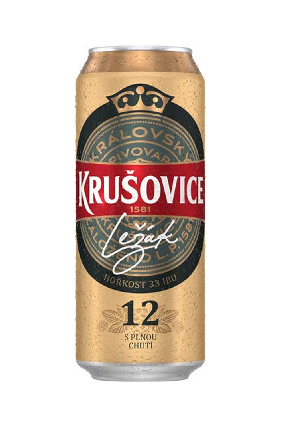 Пиво Крушовице Лежак 5,0% ж/б 0,5 л (Чехия)