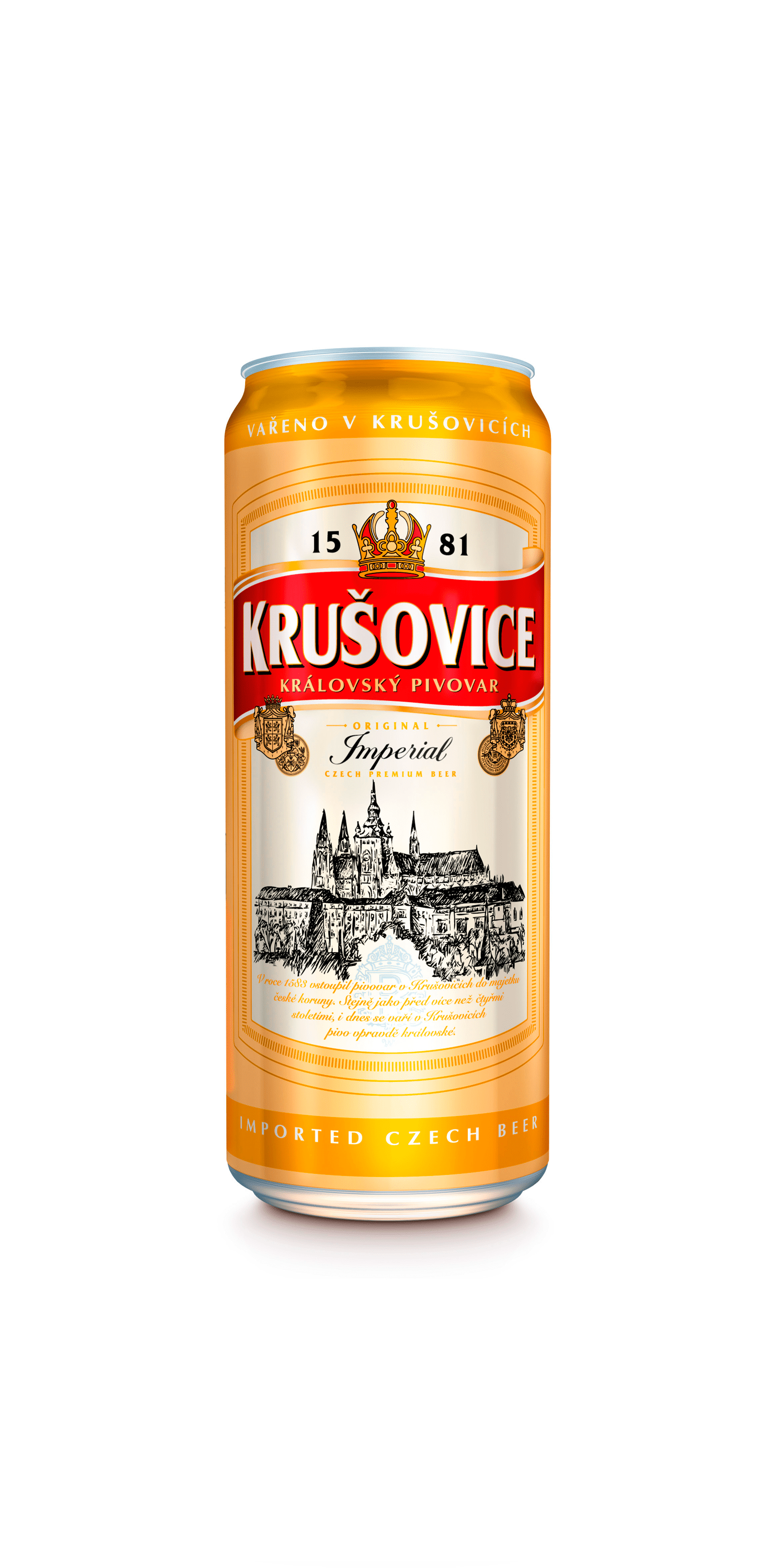 Пиво Крушовице Империал 5,0% ж/б 0,5 л (Чехия)
