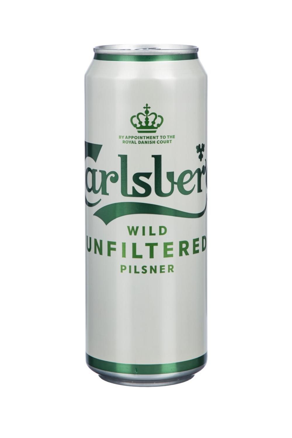 Пиво Карлсберг Вайлд н/ф 4,5% ж/б 0,45 л