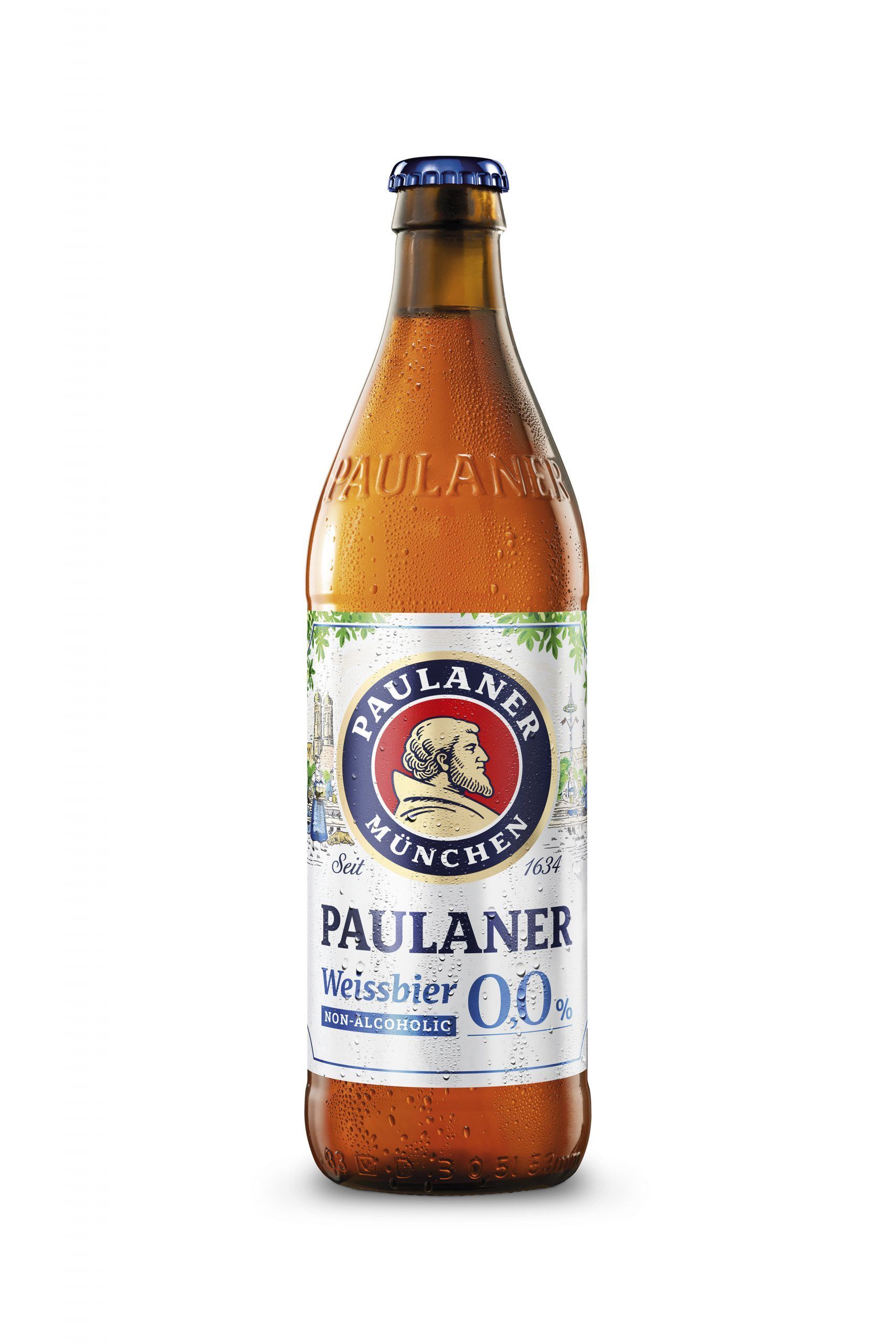 Пиво Паулайнер Хефе Вайсбир н/ф б/а с/т 0,5 л (Германия)