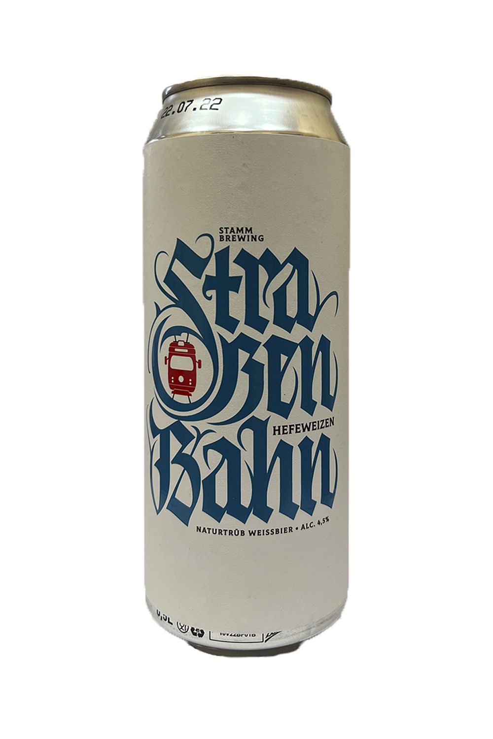 Пиво Пшеничное светлое 4,5% ж/б 0,5 л (Stamm)