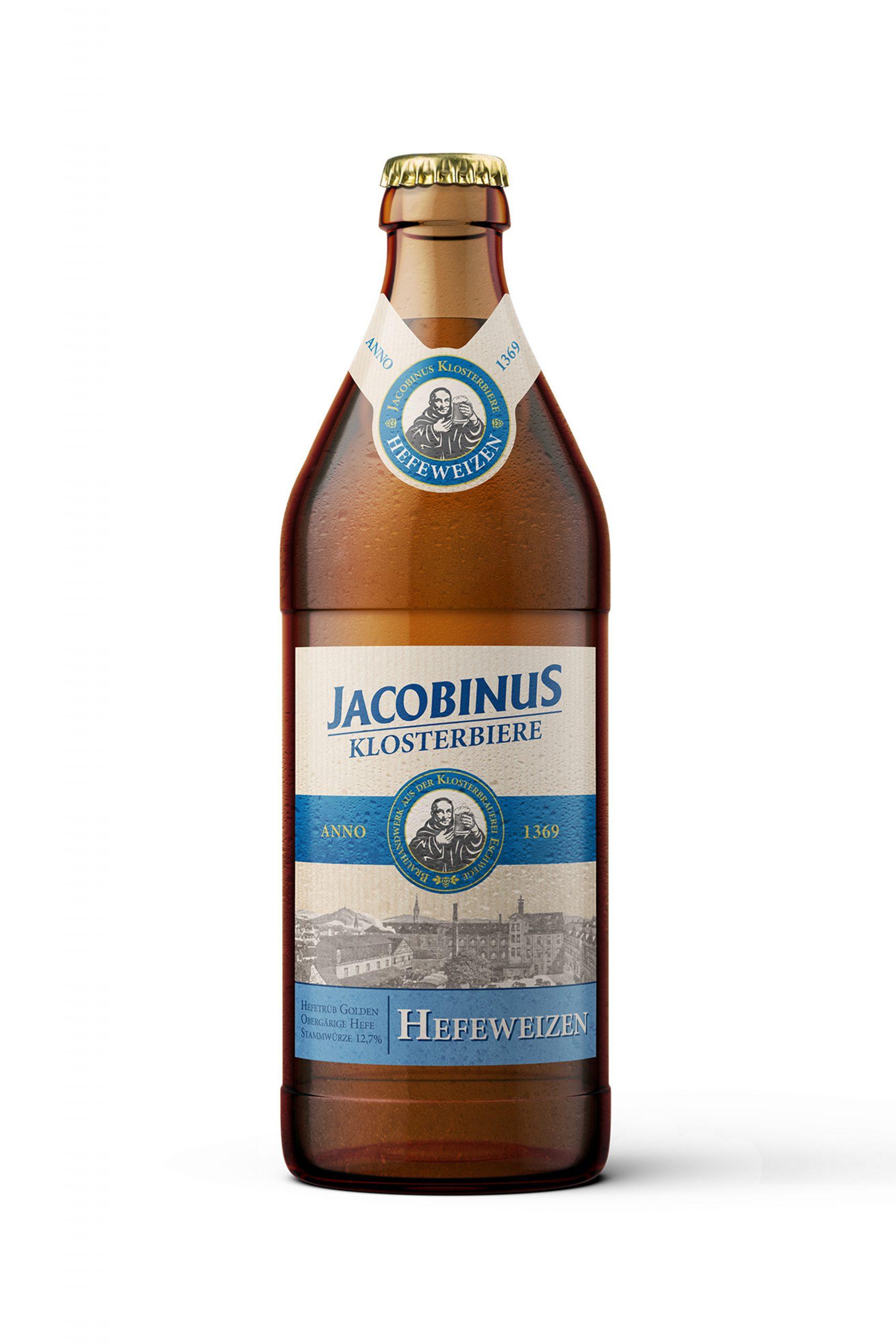 Пиво Якобинус Хефевайцен н/ф 5,6% с/т 0,5 л (Германия)