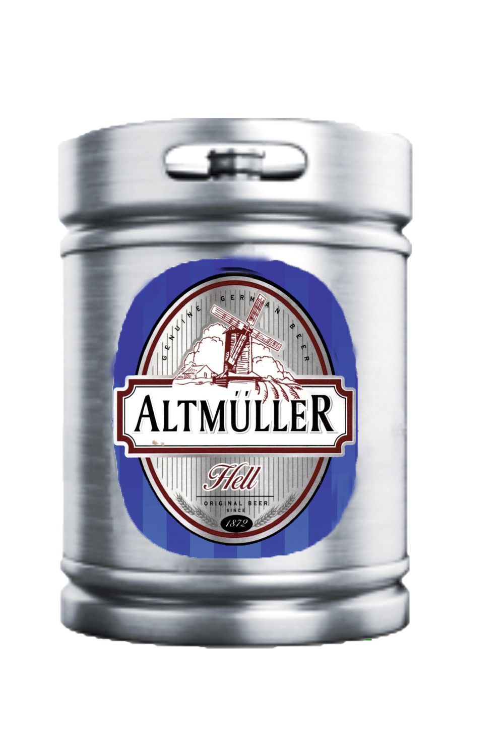 Пиво Альтмюллер Хелль 4,9% (Германия)