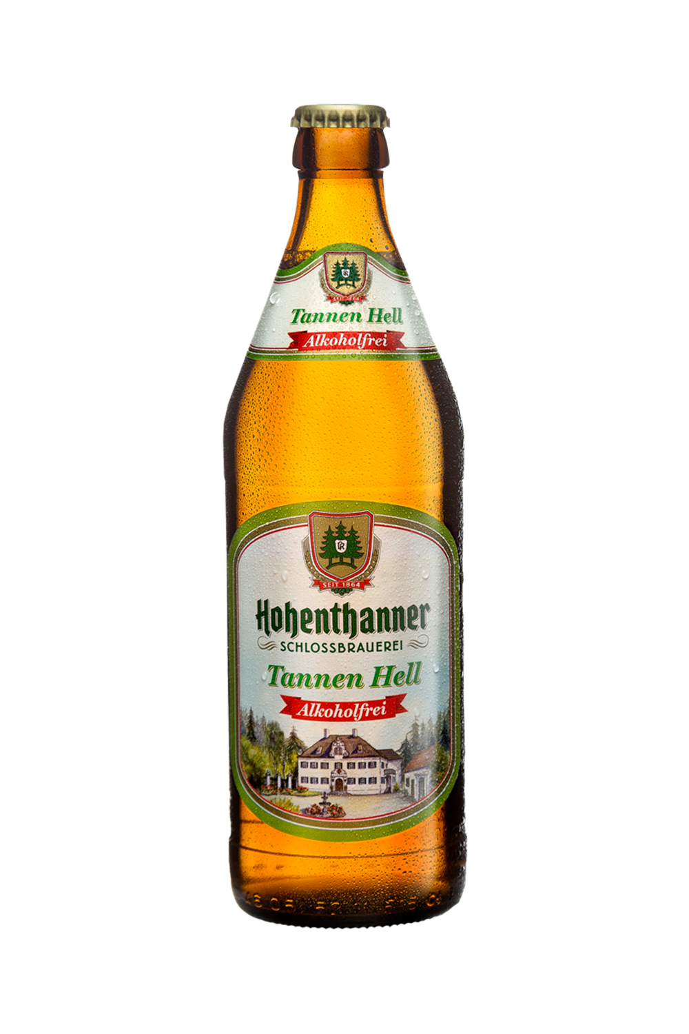 Пиво Хоэнтаннер Таннен Хэлл б/а с/т 0,5 л ( Германия)
