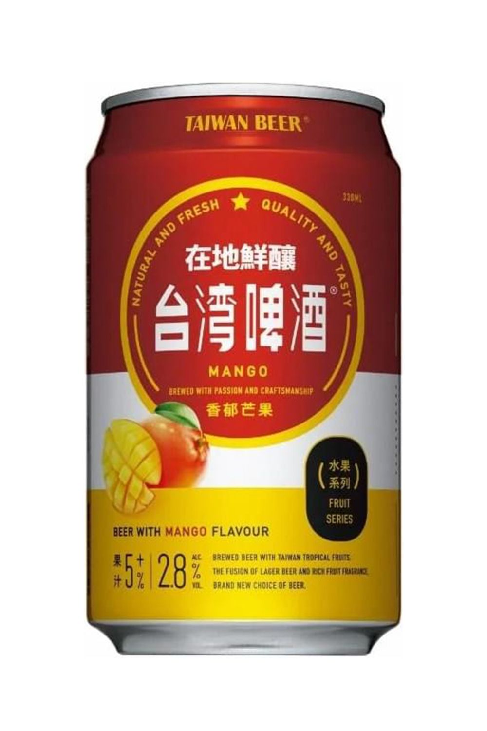 Пиво Тайвань Бир манго 2,8% ж/б 0,33 л (Тайвань)