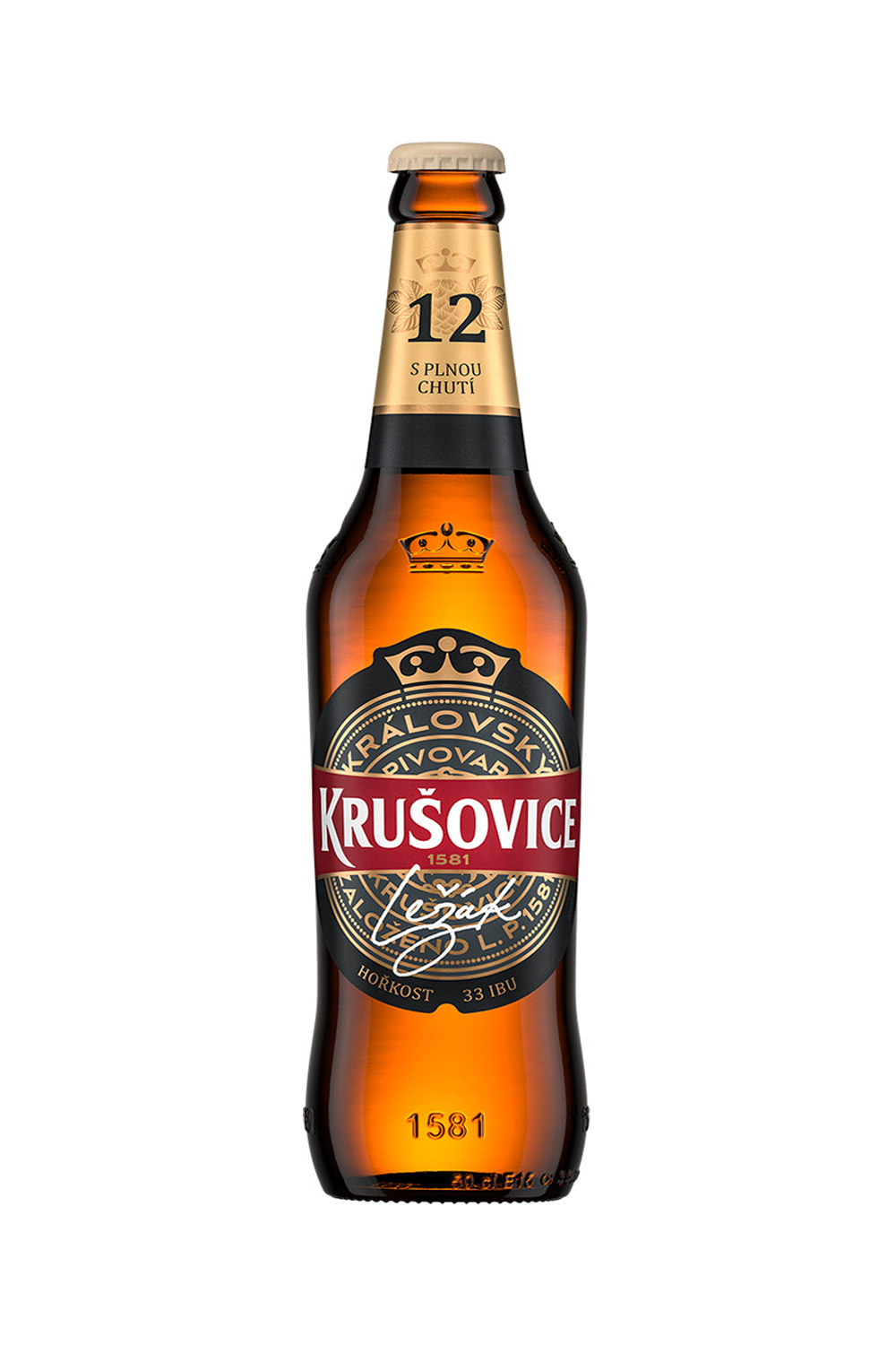 Пиво Крушовице Лежак 5,0% с/т 0,5 л (Чехия)