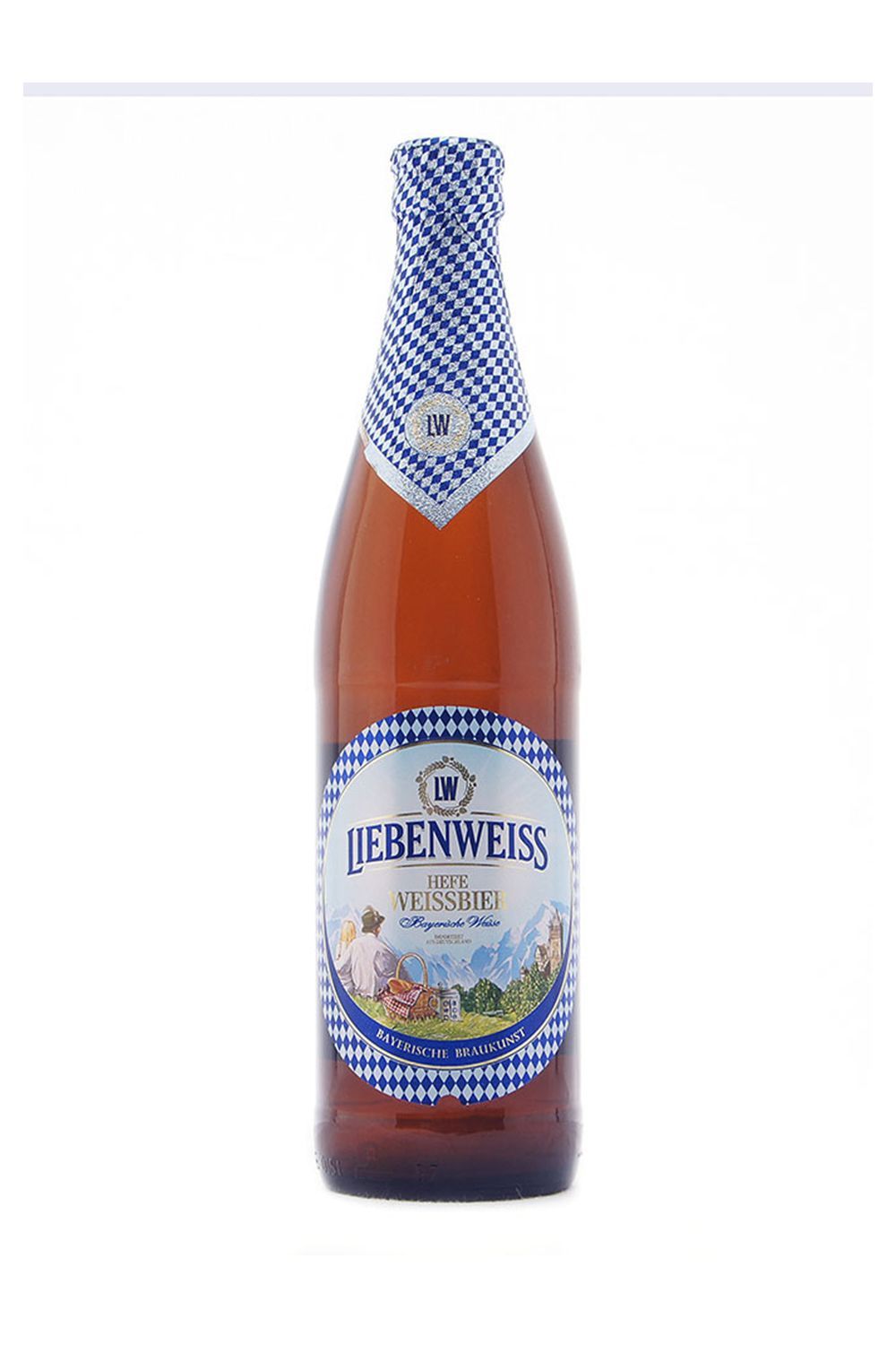Пиво Либенвейс Хефе Вайсбир н/ф 5,5% с/т 0,5 л (Германия)
