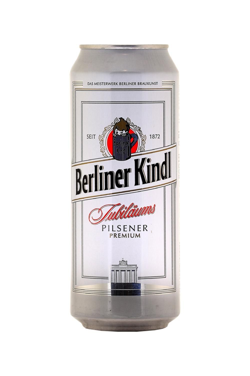 Пиво Берлинер Киндл 5,1% ж/б 0,5 л (Германия)