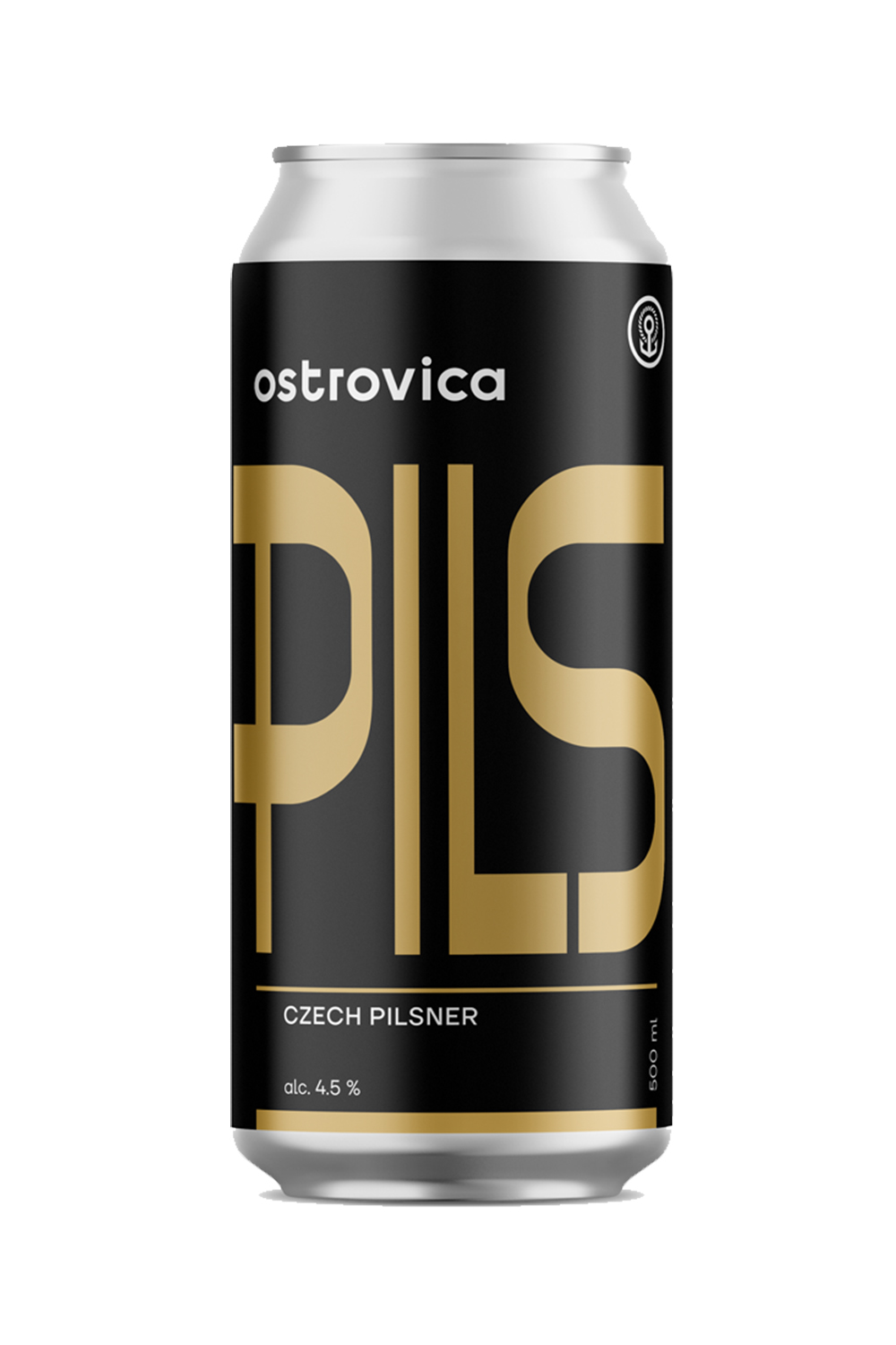 Пиво Островица Пилснер 4,5% ж/б 0,5 л (Ostrovica)