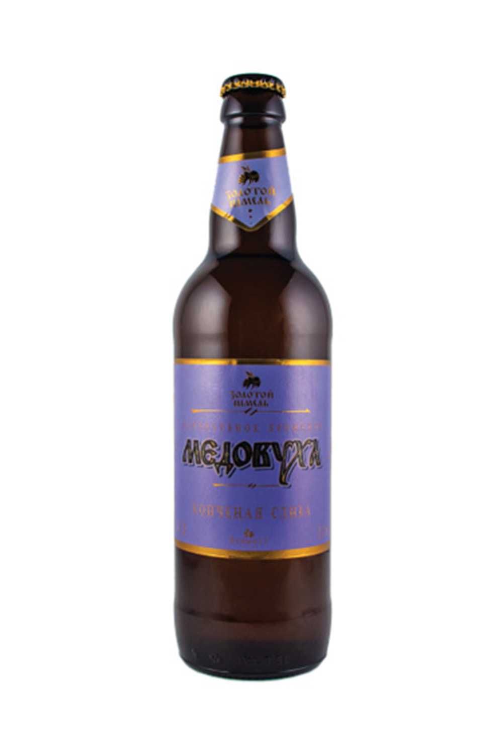 Напиток медовый Медовуха копченая слива 5,0% с/т 0,5 л (Беларусь)