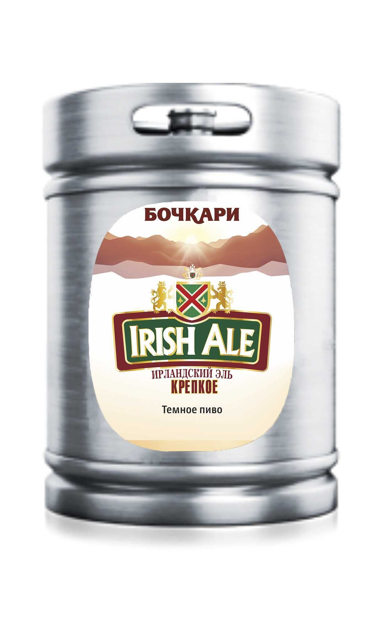 Пиво Ирландский Эль темное 6,5% (Бочкари)
