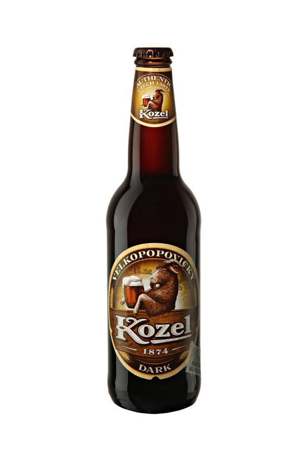 Пиво Велкопоповицкий Козел темное 3,8% с/т 0,5 л (Чехия)