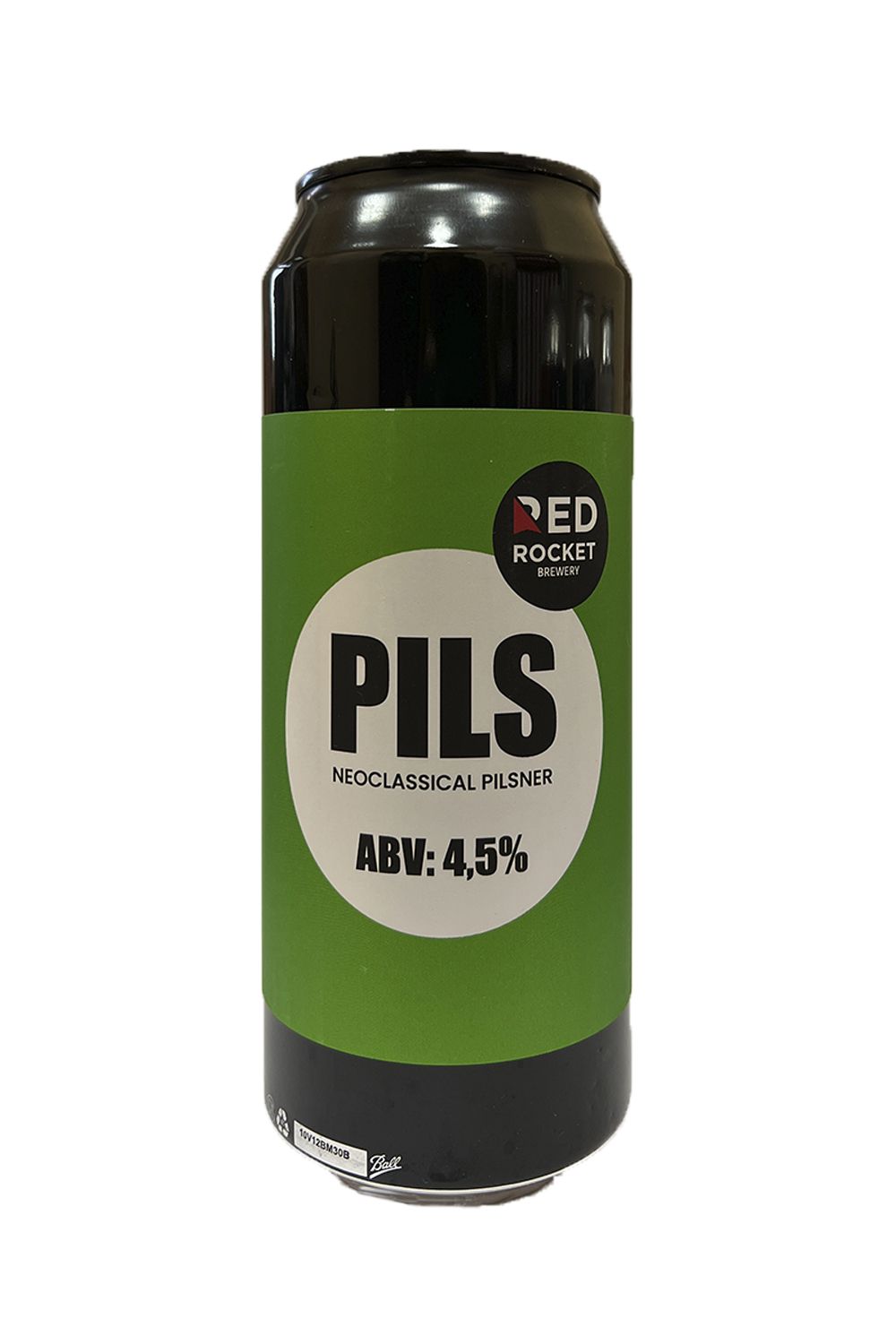 Пиво Пилс 4,5% н/ф 0,5 л ж/б (Red Rocket)