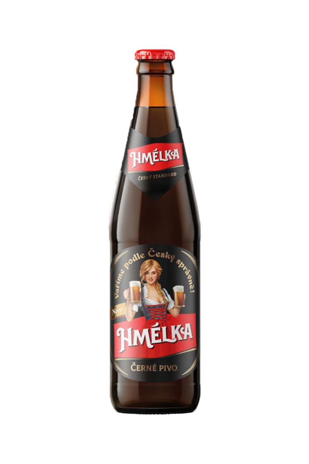 Пиво Хмелка темное 4,3%,с/т 0,5 л