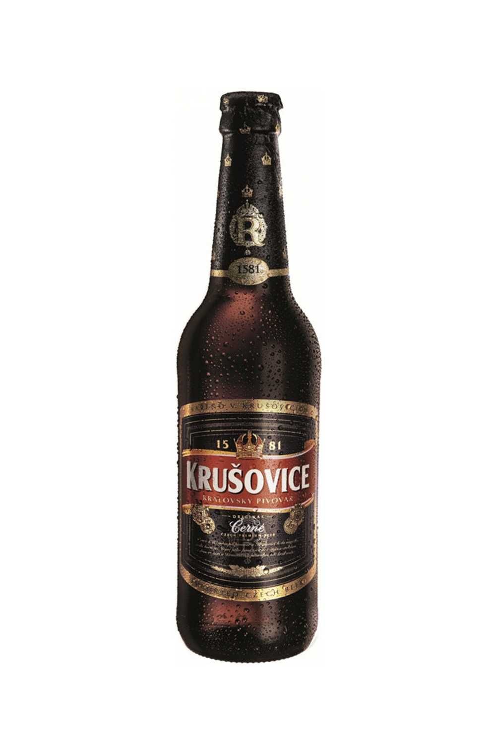 Пиво Крушовице темное 4,1% с/т 0,45 л