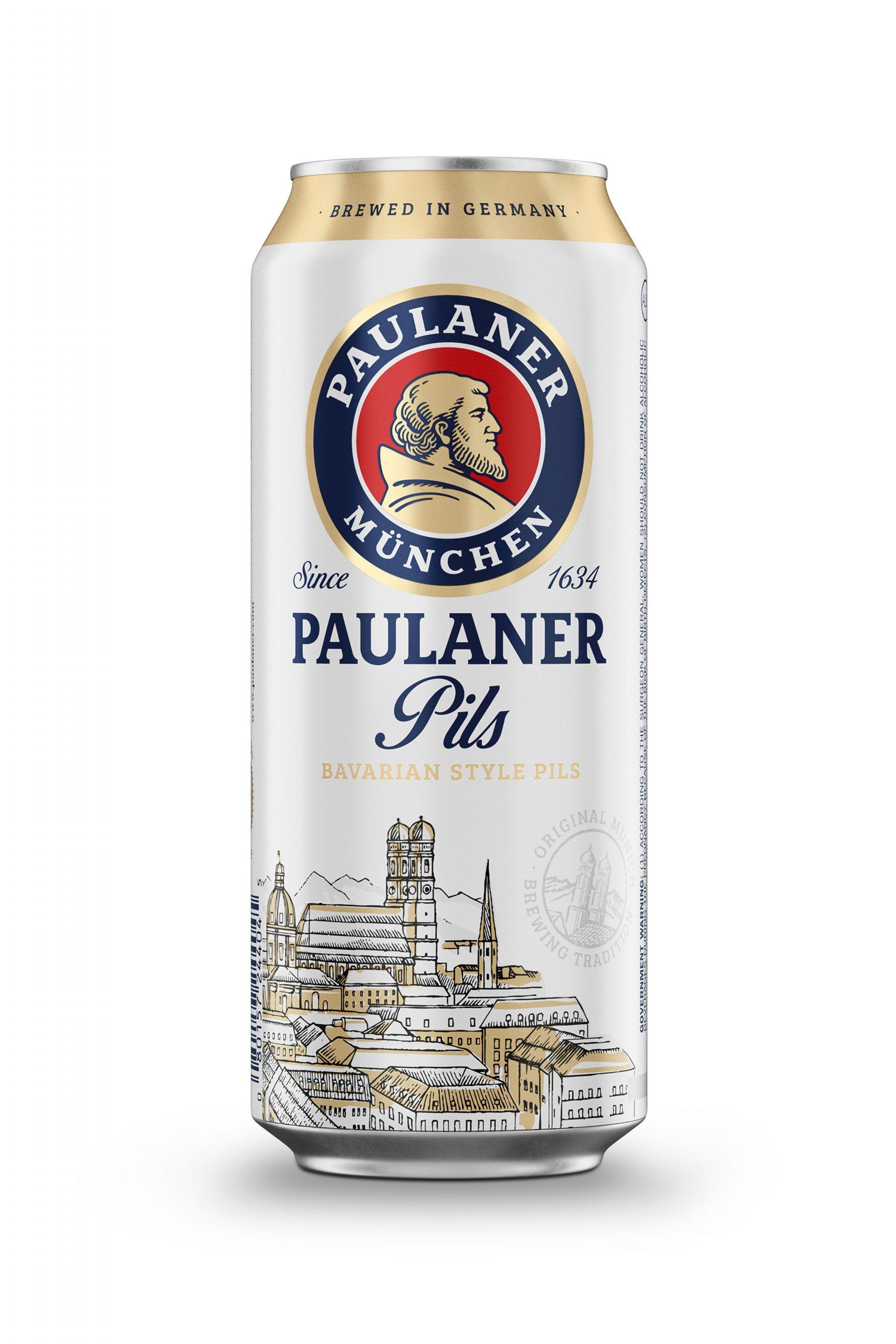 Пиво Паулайнер Пилс 4,8% ж/б 0,5 л (Германия)