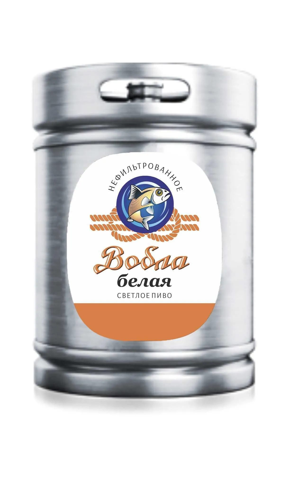 Пиво Вобла белое н/ф 4,4%