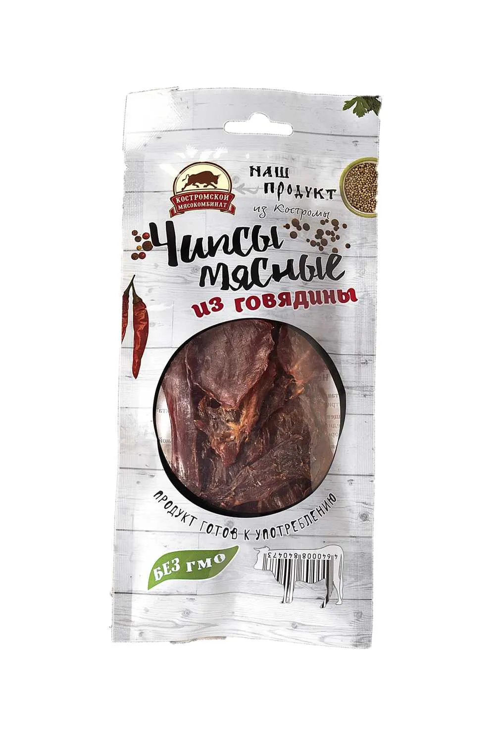 Чипсы из говядины 40 гр (КМК)