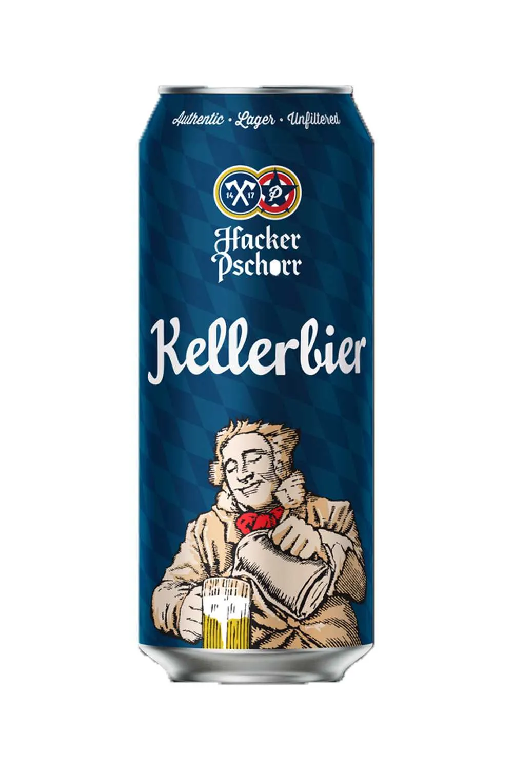 Пиво Хакер-Пшорр Келлербир н/ф 5,5% ж/б 0,5 л (Германия)